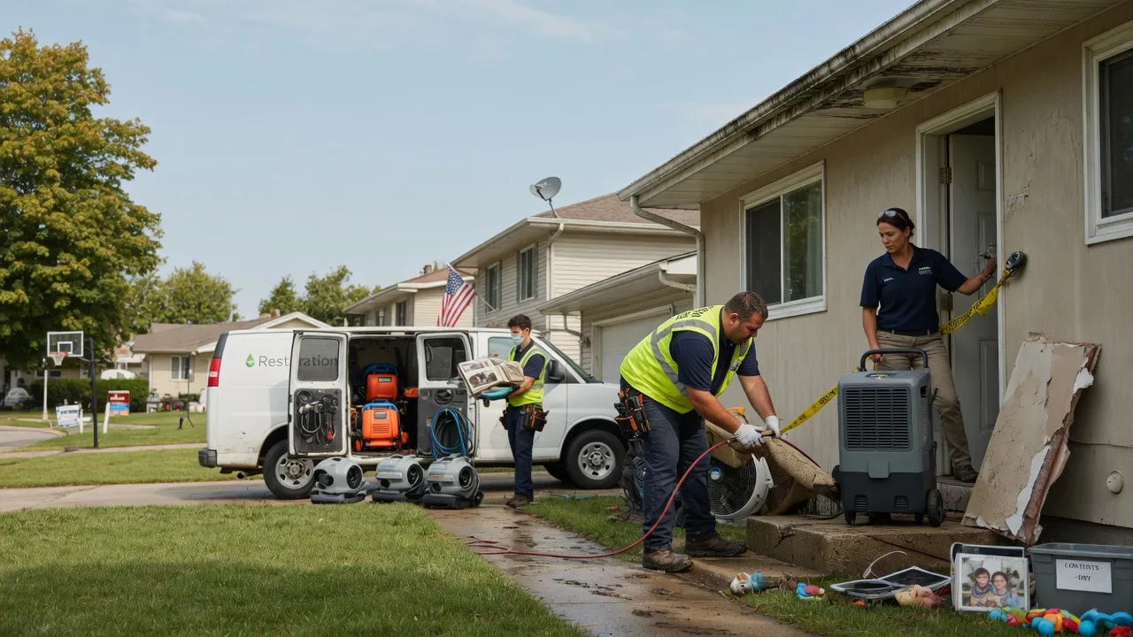 Water Damage Restoration in Egan, LA near me